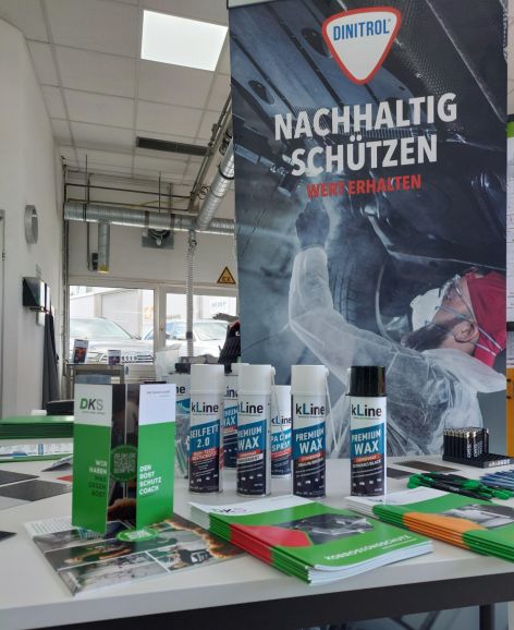 Messestand DKS Technik auf Hausmesse von BASF